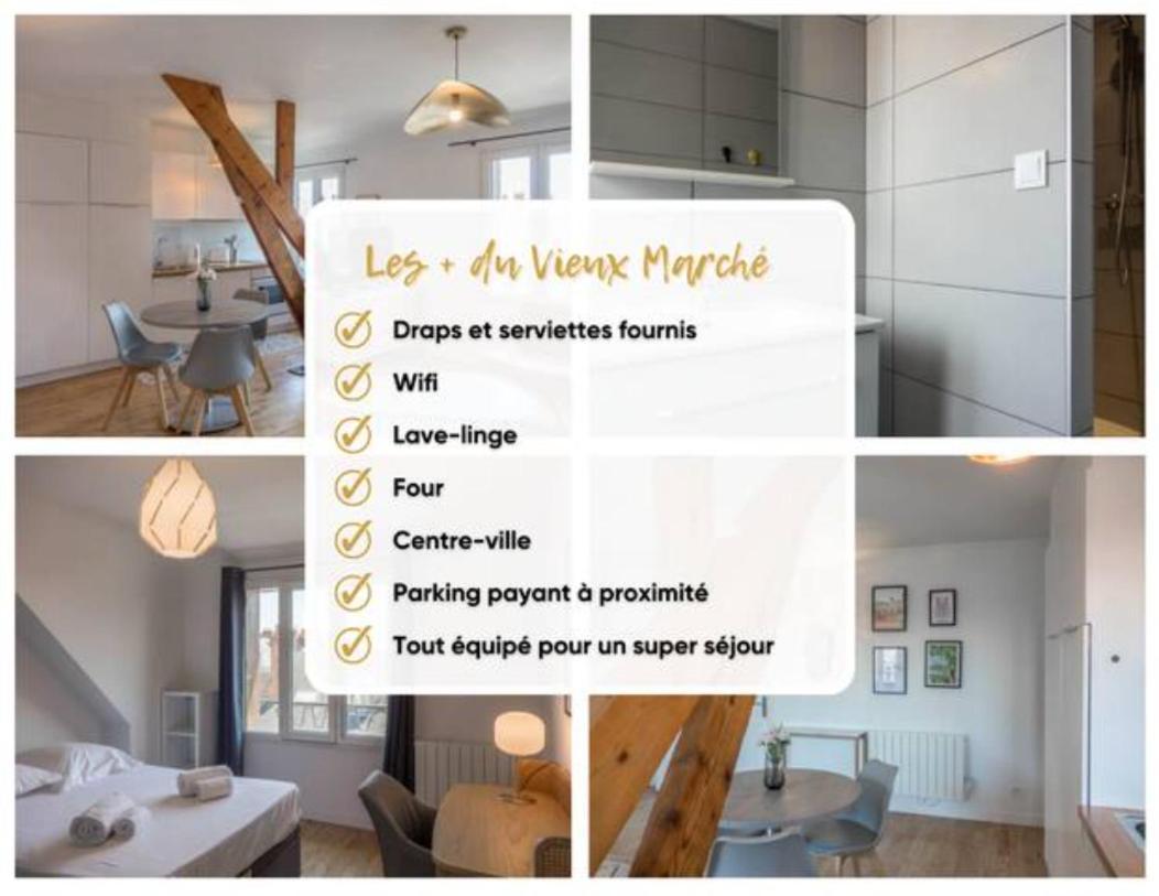 Le Vieux Marche *T2* Apartment Orleans Luaran gambar